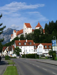 Slottet i Füssen