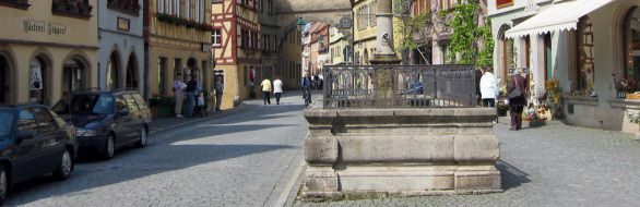 Rothenburgs gamla stadskärna