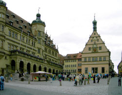 Rådhuset i Rothenburg