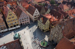 Rothenburg från luften